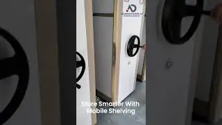 Maximize office space with a mobile racking system!