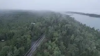 Flying in the clouds at Eagle Harbor Up KOAR overlanding 2022