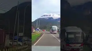 Hello mount Kinabalu 😊#vacation #kundasang #sabah