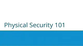 Physical Security 101 | Foundations Before Tools, Guards, or Technology