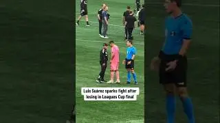 Did Luis Su&aacute;rez Spit on the Seattle Coach??? 😱😱 #viral #shorts #football #shortvideo #viralvideo