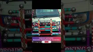 Bumper Decoration,of Mahindra Supro and Ashok Leyland
