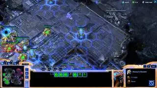 Sireph vs Silven Bo3 GW2 players in SC2 showmatch