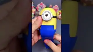 Clay sculpture ❤️❤️Lovely Minions #shorts