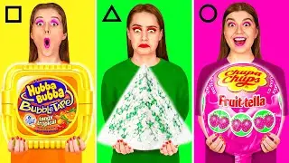 Геометрический Челлендж с Едой | Простые Кулинарные Лайфхаки от DaRaDa Challenge