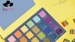 PALETA DE SOMBRAS ACROSS THE RAINBOW KARA BEAUTY