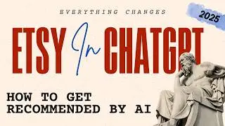 Now Sell Etsy products Directly in ChatGPT ?! ( and How to Rank in AI Search with ACP)