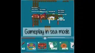 Starve.io | Gameplay in sea mode | Killing OP clan leader + killing reidites gears