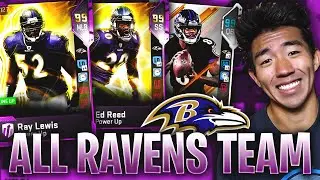 ALL TIME BALTIMORE RAVENS TEAM! LEGENDARY DEFENSE! Madden 19 Ultimate Team
