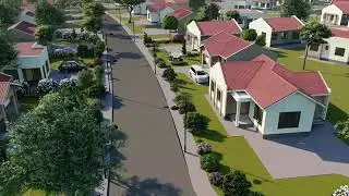 ARTISTIC IMPRESSION OF BONDENI CITY   - ARUSHA, TANZANIA