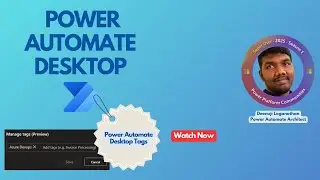 Tags for Desktop Flows | Power Automate Desktop v2.55