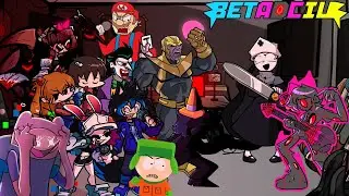 Daw Wars But Every Turn Another Character Sings (FNF But Everyone Sings It)