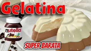 GELATINA DE NUTELLA | Receta Gelatina de Nutella Barata | Para Negocio o Mesa De Postres, Fiestas