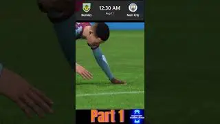 BURNLEY vs MAN CITY - Part 1 | AI prediction FIFA '23 | Aug 12, 2023, football match
