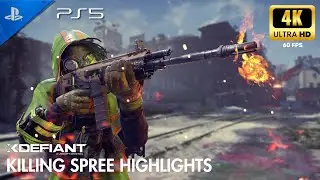 XDefiant Killing Spree Highlights: DeadSec Faction | ACR with Stock Scope ! 4K UHD 60FPS