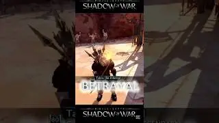 Betrayal in lithlad!! 👏👏👌#shadowofwar #shadowofmordor #lotr