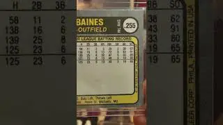 HAROLD BAINES 1981 FLEER BASEBALL CARD 💪💯⚾SICK,,