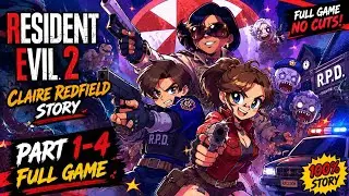 Resident Evil 2 REMAKE Clair Redfeild Story Full Game Part 3