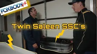 Twin Saleen SSC's first start up and drive