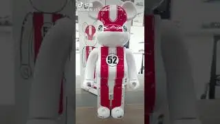 BE@RBRICK x LBWK Fairlady Z Red & White Limited Edition 1000%+400%+100% **Three Models in one set **