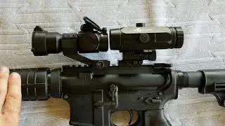 Tacticon Falcon v1 and Predator v1 on my M&P 15 Sport 2