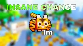 The new Buff Tiger Chances are Insane (Pet Simulator 99)