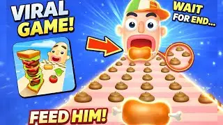 Sandwich Runner Game 🍔 Ultimate Food Run Challenge | Satisfying Gameplay VS Ragdoll Break 💔 Gameplay