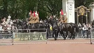 Royal Life Guards Horse Guard Parade to Bakingham Palace