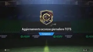 FC24 - TEAM OF THE SEASON DAILY LOGIN UPGRADE - AGGIORNAMENTO ACCESSO GIORNALIERO TOTS SCR SBC DEFI