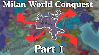 I Tried to CONQUER THE WORLD as MILAN in EU5 #eu5