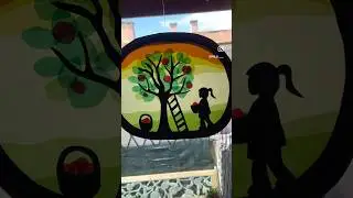Transparent for window #decoration #decorazioni #craft #waldorfinspired #papercraft #windows