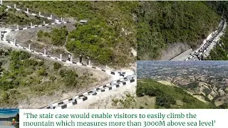 Kambata region’s amazing Green Project | Completion of 777 stair case on Mount Hambaricho | Ethiopia
