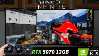 Halo Infinite - RTX 5070 12GB - Ryzen 7 9800X3D | Alienware AW3425DW 34