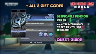 Despicable Pension Killer (Side Quest Guide) + ALL Gift Codes - One Punch Man: World