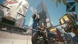 Cyberpunk 2077 Streetkid (Fixer skirt/Bustier/Shoes/Jacket/Glasses, & Queen of the highway) part 39