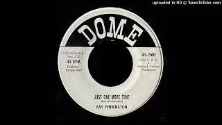 Ray Pennington - Just One More Time - Dome Records