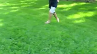 The Boy Chased By Tiress.