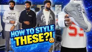 КАК СТИЛИЗОВАТЬ AIR JORDAN 5 WOLF GREY 2026 (ОБЗОР НА НОГАХ И ИДЕИ ДЛЯ ОБРАЗОВ)