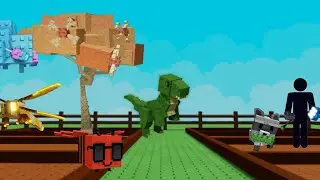 Playing grow a garden