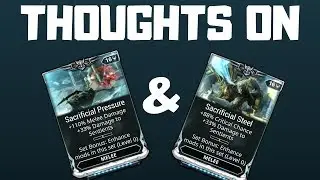 Warframe | Thoughts About The Sacrificial Mod Set