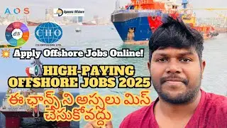 Seafarer & ITI Offshore Jobs 2025 I How To Apply Offshore Jobs
