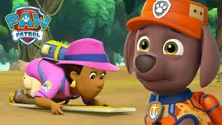 Zuma wyciąga Goodway&oacute;w z bagna podczas misji ratunkowej! - Psi Patrol PAW Patrol po polsku