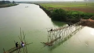 Bamboo Bridge Building
