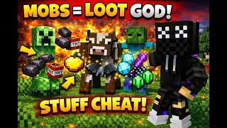 J&rsquo;ai cass&eacute; Minecraft&hellip; TOUS LES MOBS DROPPENT DU STUFF CHEAT 😱 (Datapack OP