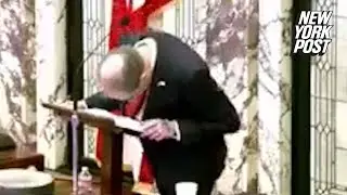 Video captures the moment Mississippi Lt. Governor Hosemann collapses on the Senate floor