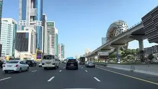 Dubai Mall Downtown to One Central Smooth Drive 🇦🇪 | Relaxing City Drive | 4K 60FPS 21 January 2026