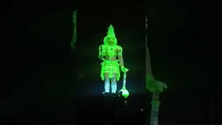 #Hanuman #Digital Ramayanam laser show @Ramanarayanam_#vizianagaram/vizag