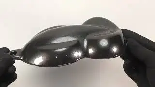 Custom Creative Black Metallic Automotive Paint Basecoat Spray Process BCSM