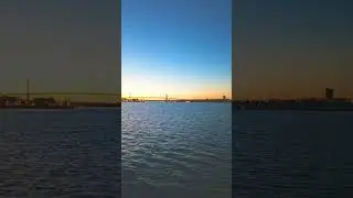 Beautiful Atlantic view in the evening from the ferry | Halifax Harbour Waterfront | Canada 🇨🇦