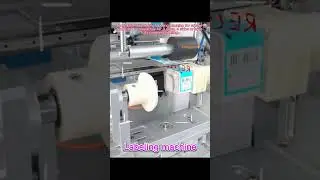 Semi-automatic rolling labeling machine for square can, square bottle, square tube and so on package